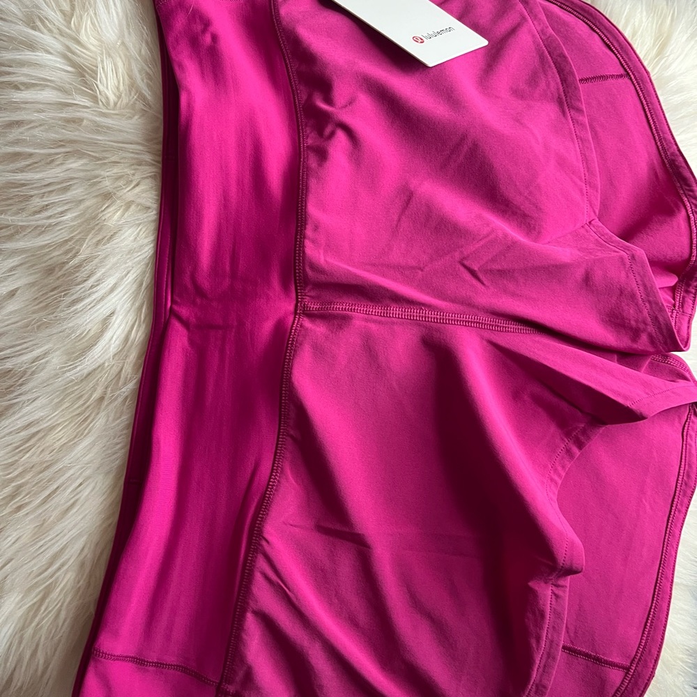 Lululemon Pink Speed Up LR Shorts 2.5” Lined